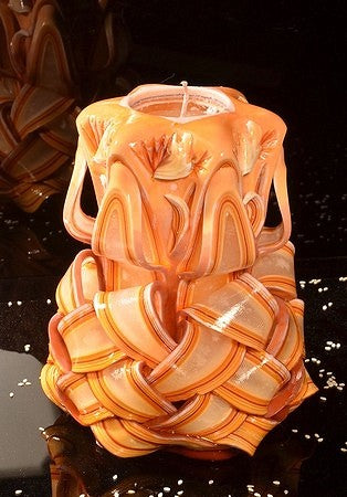 Kollektion 2025: Exklusive Schliffkerze, Höhe: 16 cm, Breite: 11 cm - s/n: 50222