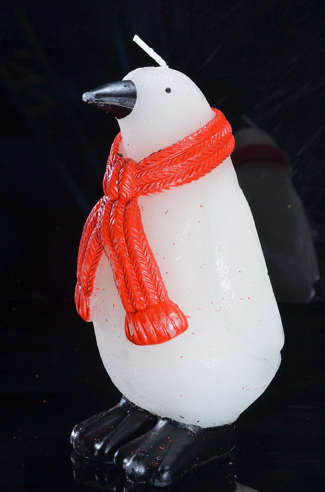 Pinguinkerze, H: 14 cm