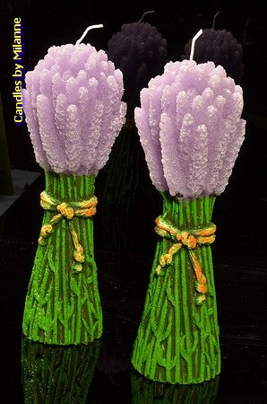 Lavendel, Figurenkerze H:23 cm